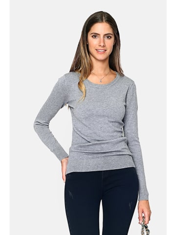 C& Jo Pullover in Grau