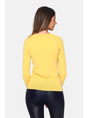 C& Jo Pullover in Gelb