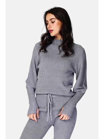C& Jo Sweter w kolorze szarym