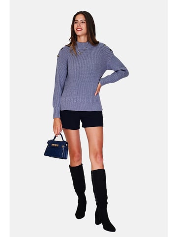 C& Jo Pullover in Blau