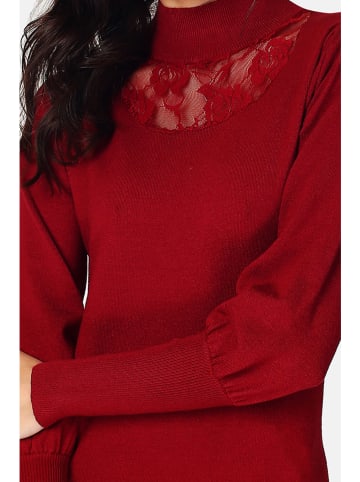 C& Jo Sweter w kolorze czerwonym