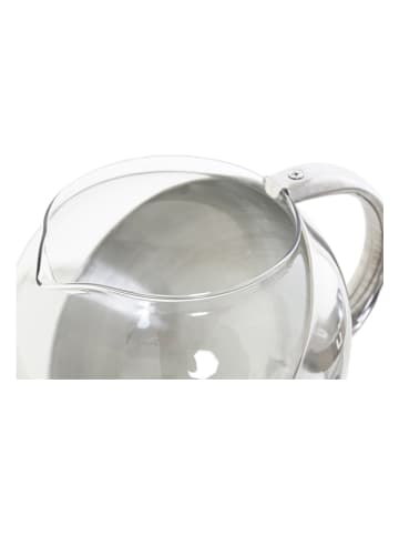 Alexandra House Teebereiter in Silber/ Transparent - 1100 ml