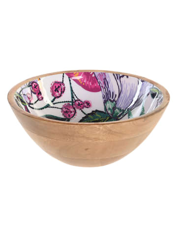 Alexandra House Schale in Natur/ Bunt - Ø 18 cm