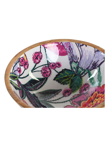Alexandra House Schale in Natur/ Bunt - Ø 18 cm