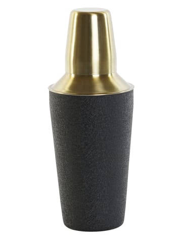 Alexandra House Cocktailshaker in Schwarz/ Gold - 500 ml