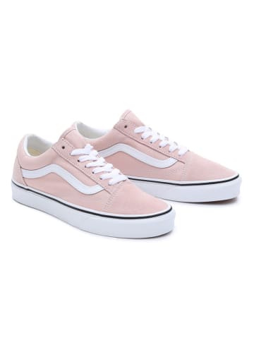 Vans Leder-Sneakers in Rosa