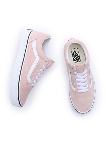 Vans Leder-Sneakers in Rosa