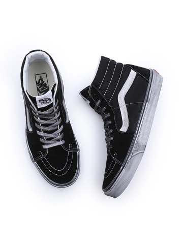 Vans Leder-Sneakers in Schwarz