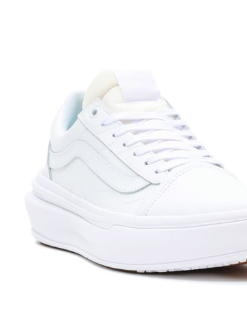 Vans Skórzane sneakersy w kolorze białym