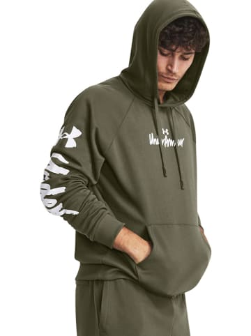 Under Armour Hoodie "Rival" in Khaki