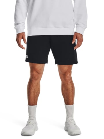 Under Armour Szorty dresowe "Rival" w kolorze czarnym