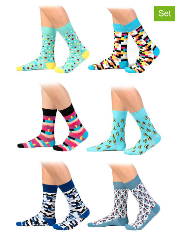 Ozzy & The Socks House 6-delige set: sokken meerkleurig