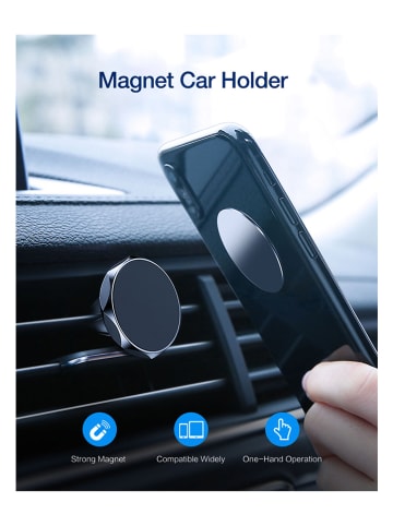 SWEET ACCESS Magnetische Kfz-Smartphone-Halterung in Schwarz