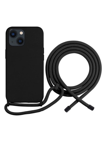 SmartCase Etui w kolorze czarnym ze sznurkiem do iPhone 13/14