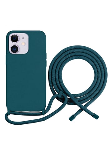 SmartCase Case met koord voor iPhone 11 petrol