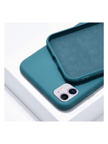 SmartCase Case met koord voor iPhone 11 petrol