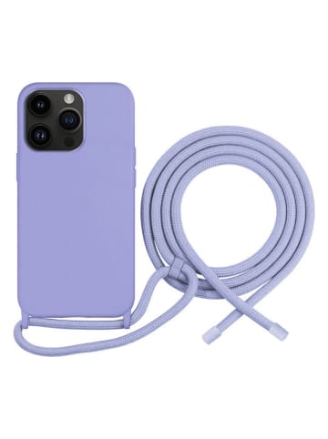 SmartCase Case w kolorze fioletowym ze sznurkiem do iPhone 12/12 PRO