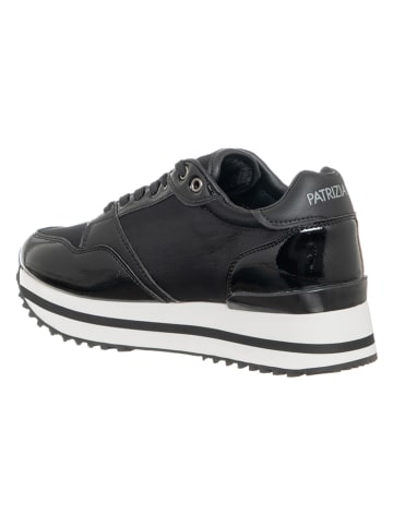 Patrizia Pepe Leren sneakers zwart
