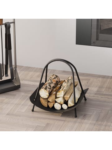 Scandinavia Concept Holzständer in Schwarz - (B)42 x (H)50 x (T)39 cm