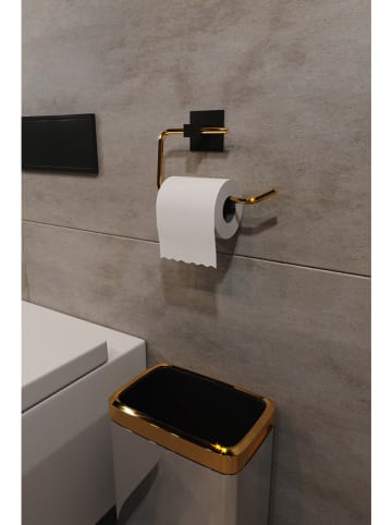 Scandinavia Concept Toilettenpapierhalter in Gold - (B)16 x (H)8 x (T)5 cm