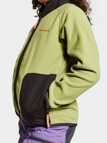 Didriksons Fleece vest "Ljung" groen