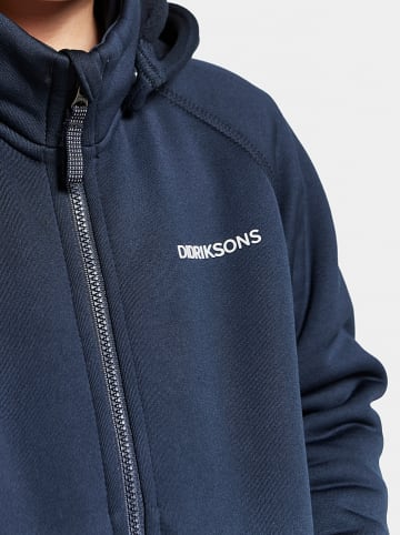 Didriksons Fleece vest "Corin" donkerblauw
