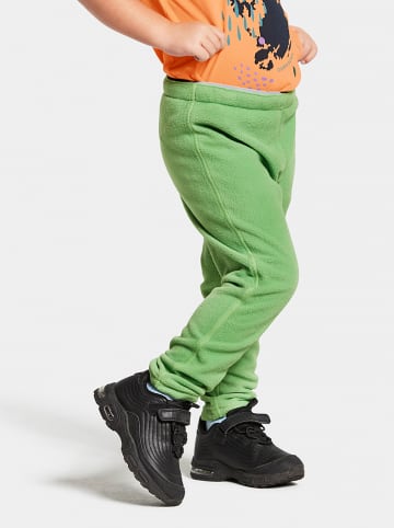 Didriksons Spodnie polarowe "Monte" w kolorze zielonym