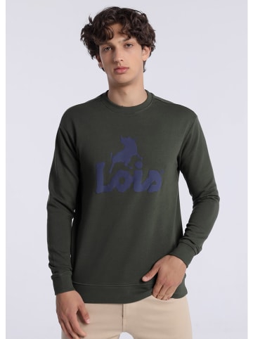 Lois Sweatshirt "Strong" in Anthrazit