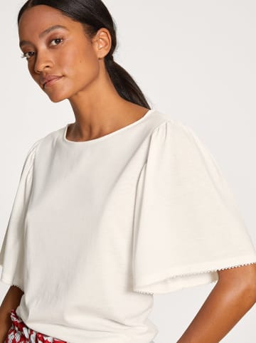 Calida Koszulka piżamowa w kolorze białym