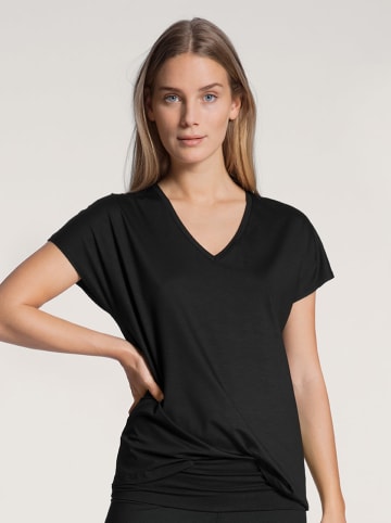 Calida Koszulka piżamowa w kolorze czarnym
