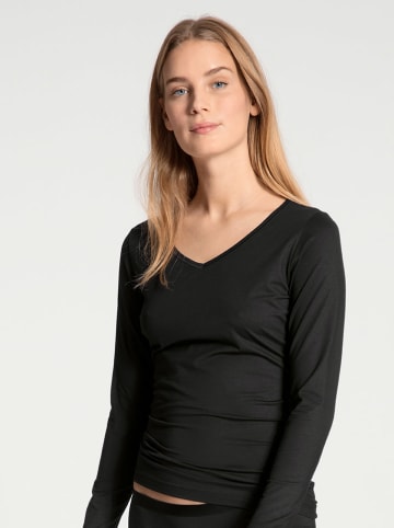 Calida Koszulka w kolorze czarnym