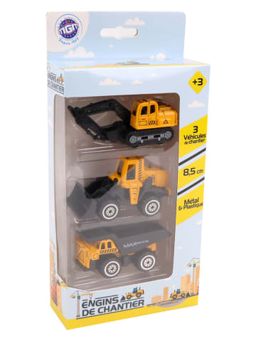 MGM 3-delige set: bouwvoertuigen - vanaf 3 jaar