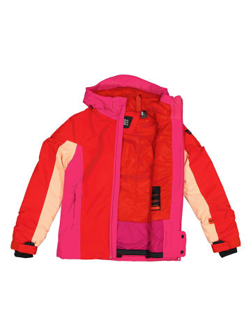 O`Neill Kurtka narciarska "Blaze" w kolorze czerwono-różowym