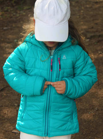 Kamik Dunne all-season doorgestikte jas "Acacia" turquoise