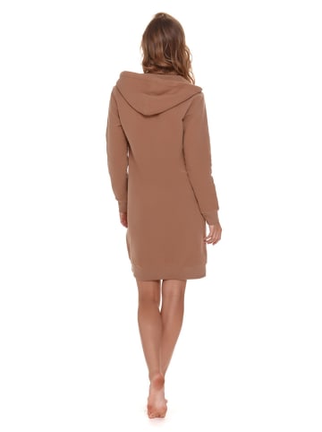 Doctor Nap Bademantel in Hellbraun
