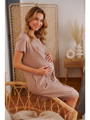 Doctor Nap Zwangerschapsnachthemd lichtroze