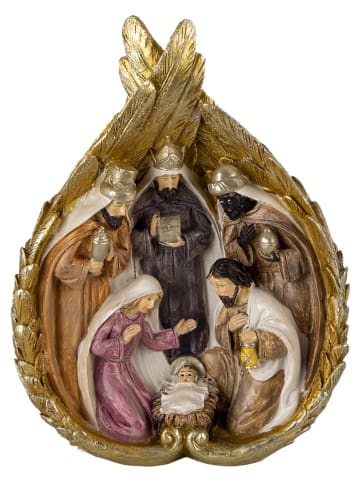 Clayre & Eef Dekofigur in Gold - (B)14 x (H)19 cm