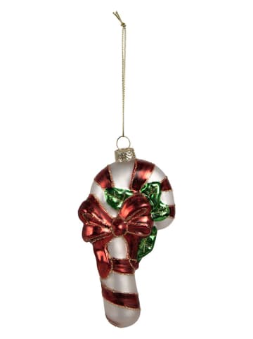 Clayre & Eef Kerstboomhanger rood - (H)13 cm