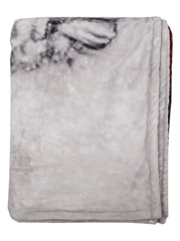 Clayre & Eef Pled w kolorze szarym - 170 x 130 cm