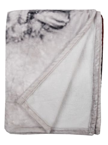 Clayre & Eef Plaid grijs - (L)170 x (B)130 cm