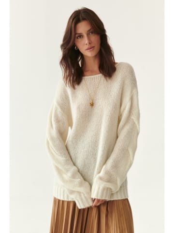 TATUUM Sweter w kolorze kremowym