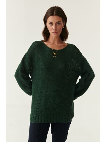 TATUUM Sweter w kolorze ciemnozielonym