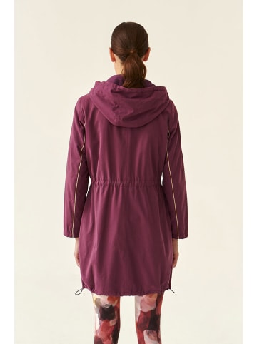 TATUUM Übergangsmantel in Aubergine