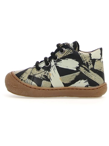 Naturino Leder-Lauflernschuhe "Cocoon" in Schwarz