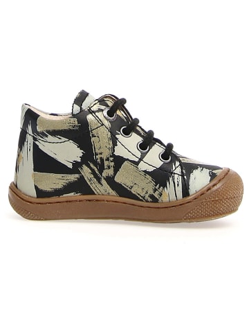 Naturino Leder-Lauflernschuhe "Cocoon" in Schwarz