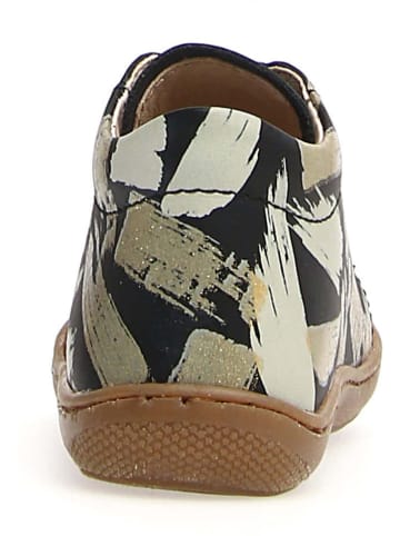 Naturino Leder-Lauflernschuhe "Cocoon" in Schwarz