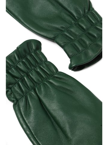 TATUUM Leder-Handschuhe in Grün