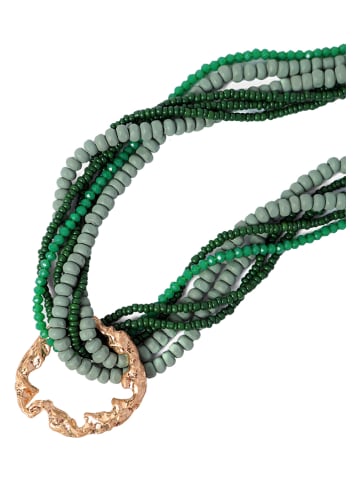 TATUUM Halskette mit Schmuckelementen - (L)33 cm