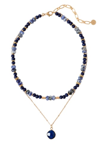 TATUUM Halskette mit Edelsteinen - (L)96 cm