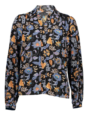 More & More Bluse in Blau/ Bunt